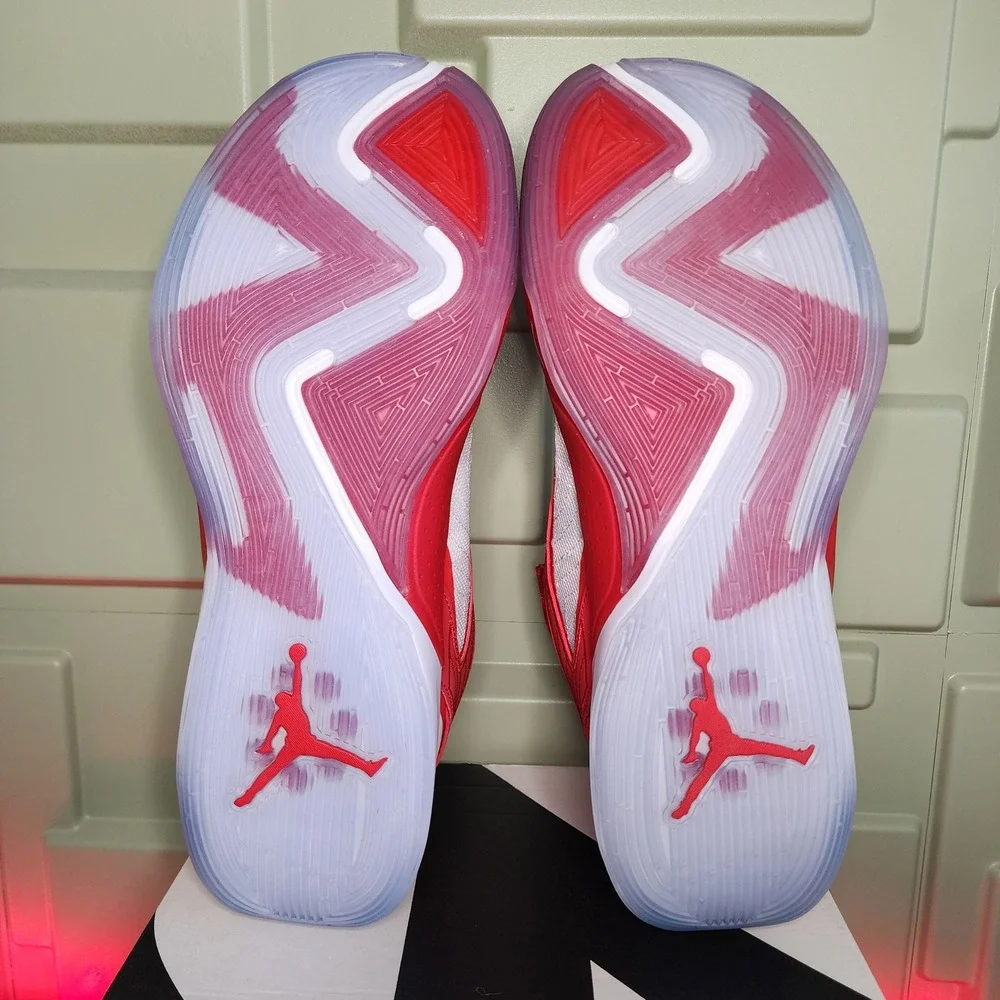 Jordan Luka 2 TB Basketball Shoes Mens 11.5 University Red White FN7400-160 New